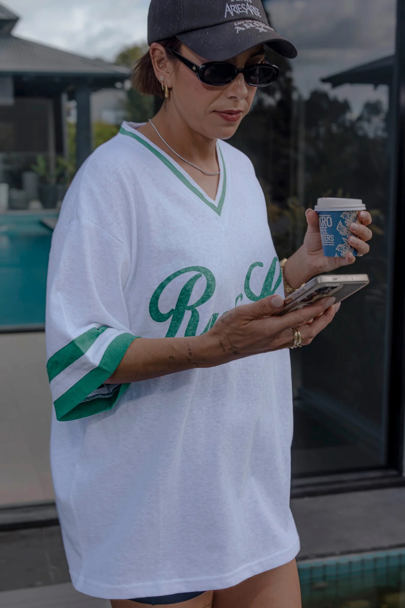 RAEF the Label - Est. Graphic Tee - White