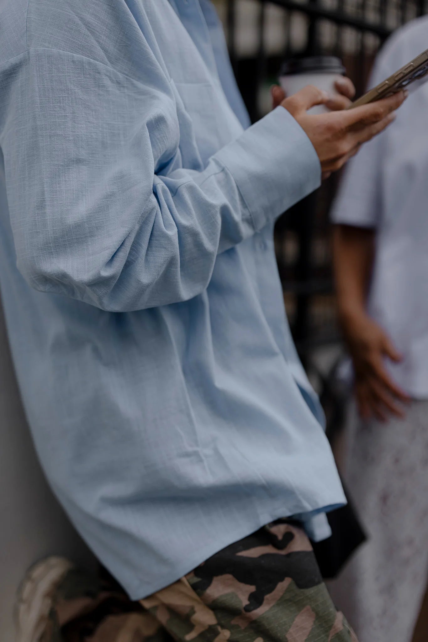 RAEF the label - Lala Shirt - Cornflower