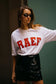 RAEF - Boyfriend Tee - White