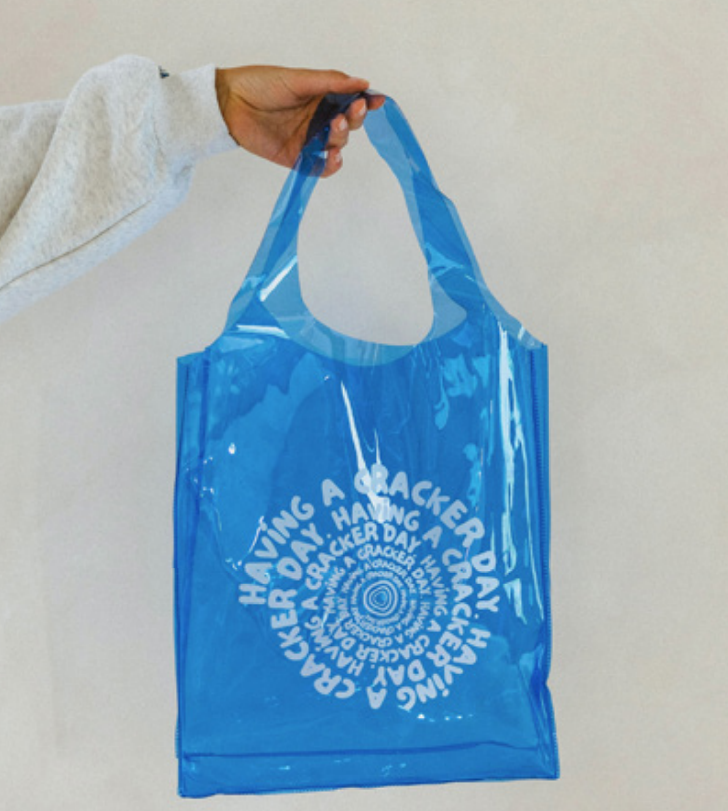 Cracker Day Club - Jelly Bag - Blue/White