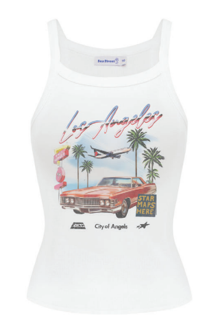 Sea Street - LA Vacay Singlet