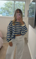 Cracker Day Club - Nautical Long Sleeve Tee Blue