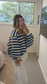 Cracker Day Club - Nautical Long Sleeve Tee Blue