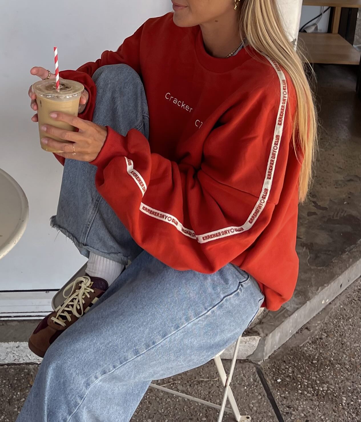 CDC - Racer Sweater - Red