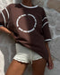 Racer Club Tee Shirt - Chocolate