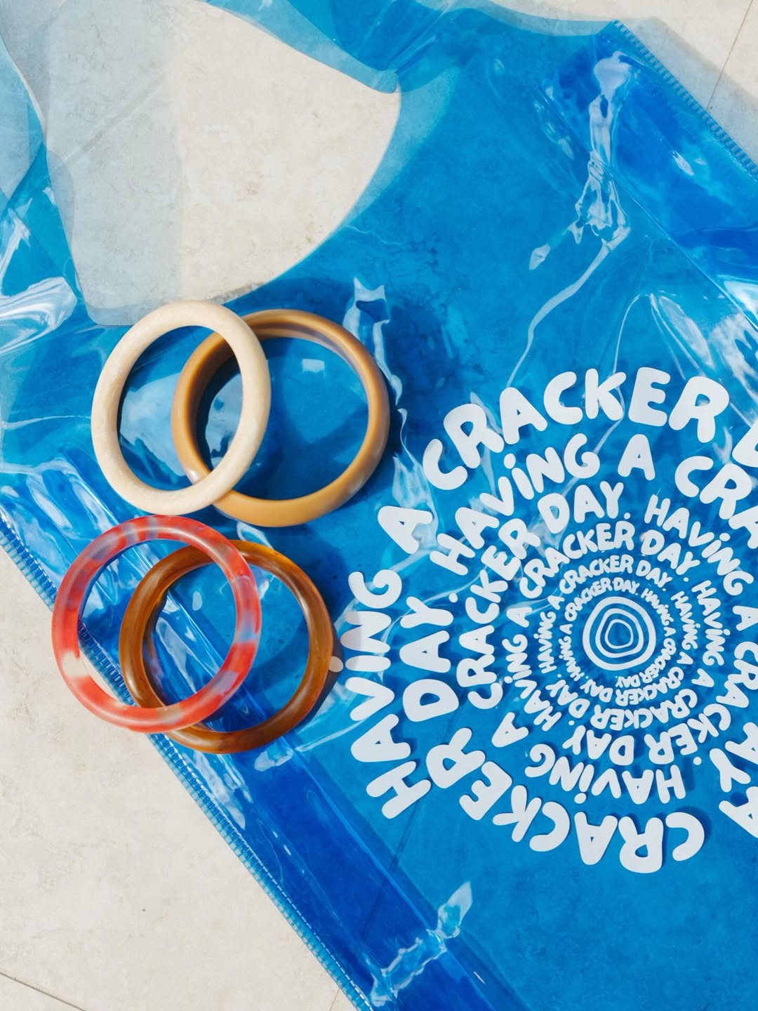 Cracker Day Club - Jelly Bag - Blue/White