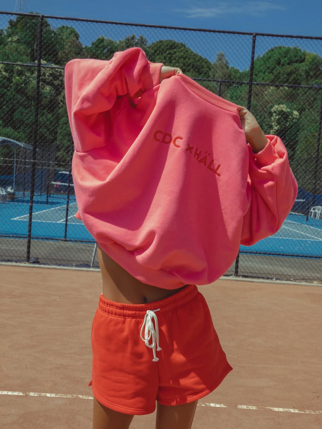 CDC X HALL Cloud Sweater - Peony Pink