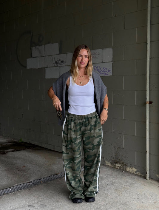 Near The Sea - Camo Trackpant