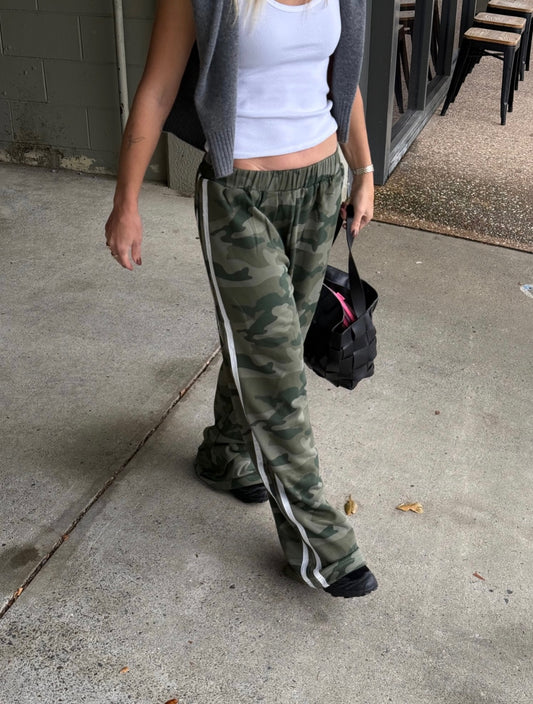 Near The Sea - Camo Trackpant