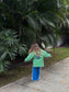 CDC - Kids Nautical Long Sleeve - Shamrock Thin Stripe
