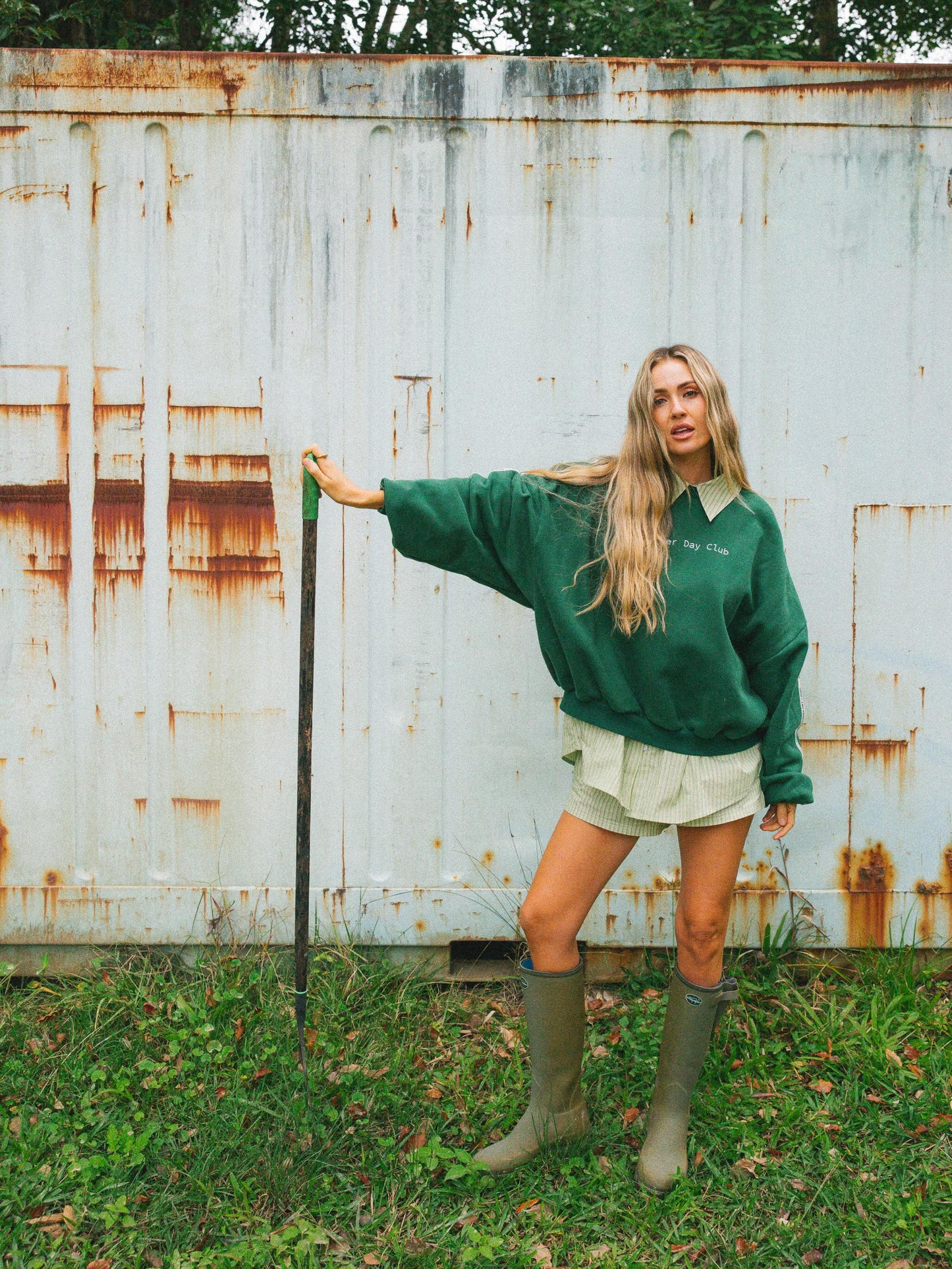 CDC - Racer Sweater - Forest