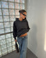 SSAINT - Champion Hoodie - Acid Wash Charcoal