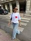 SSAINT - Heart Tee - Red