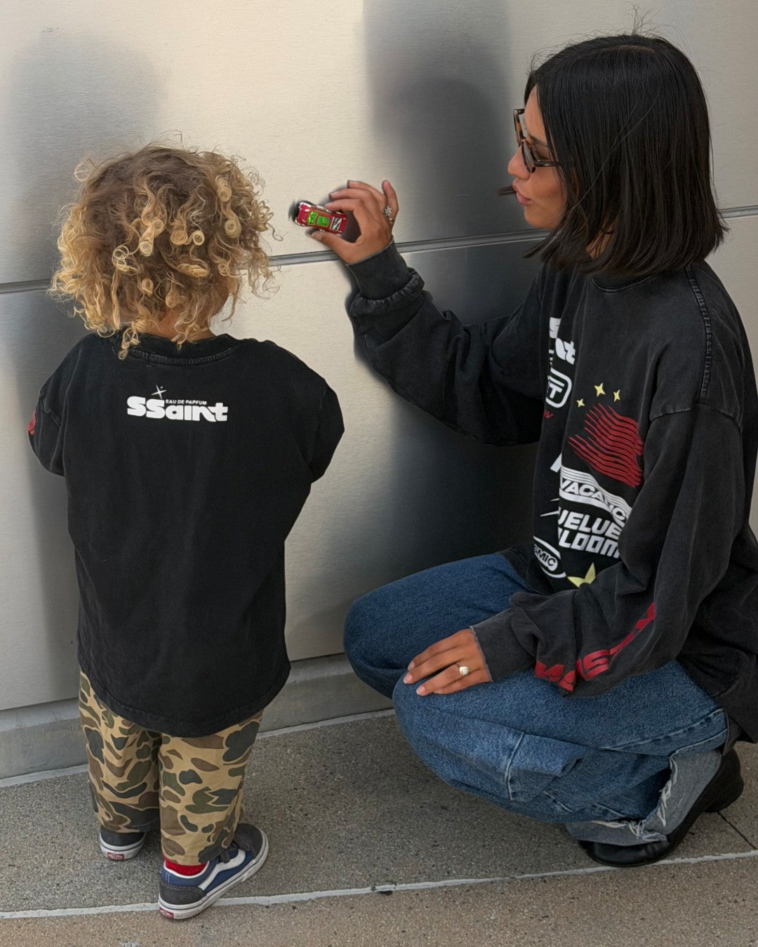 SSAINT - Kids/Youth Signature Moto Tee - Black