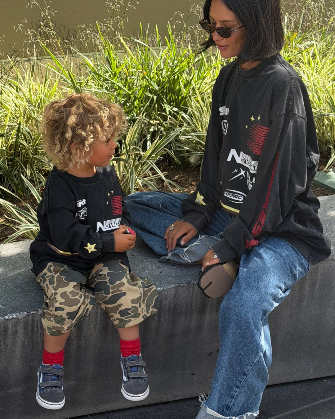 SSAINT - Kids/Youth Signature Moto Tee - Black