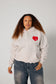 SSAINT - Grey Heart Hoodie