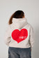 SSAINT - Grey Heart Hoodie