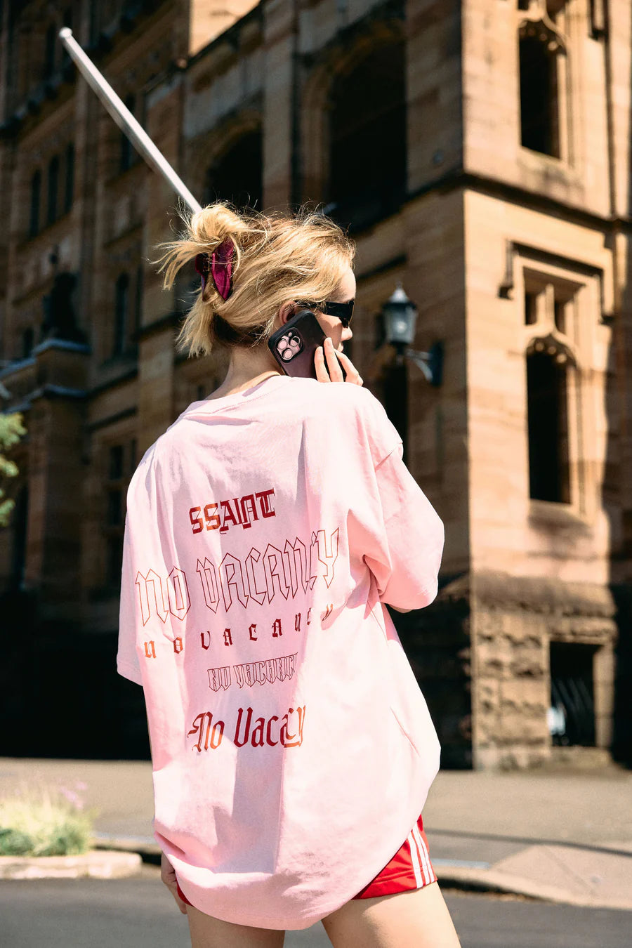 SSAINT - No Vacancy Tee Pink