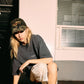 SSAINT - No Vacancy Tee Charcoal Acid Wash