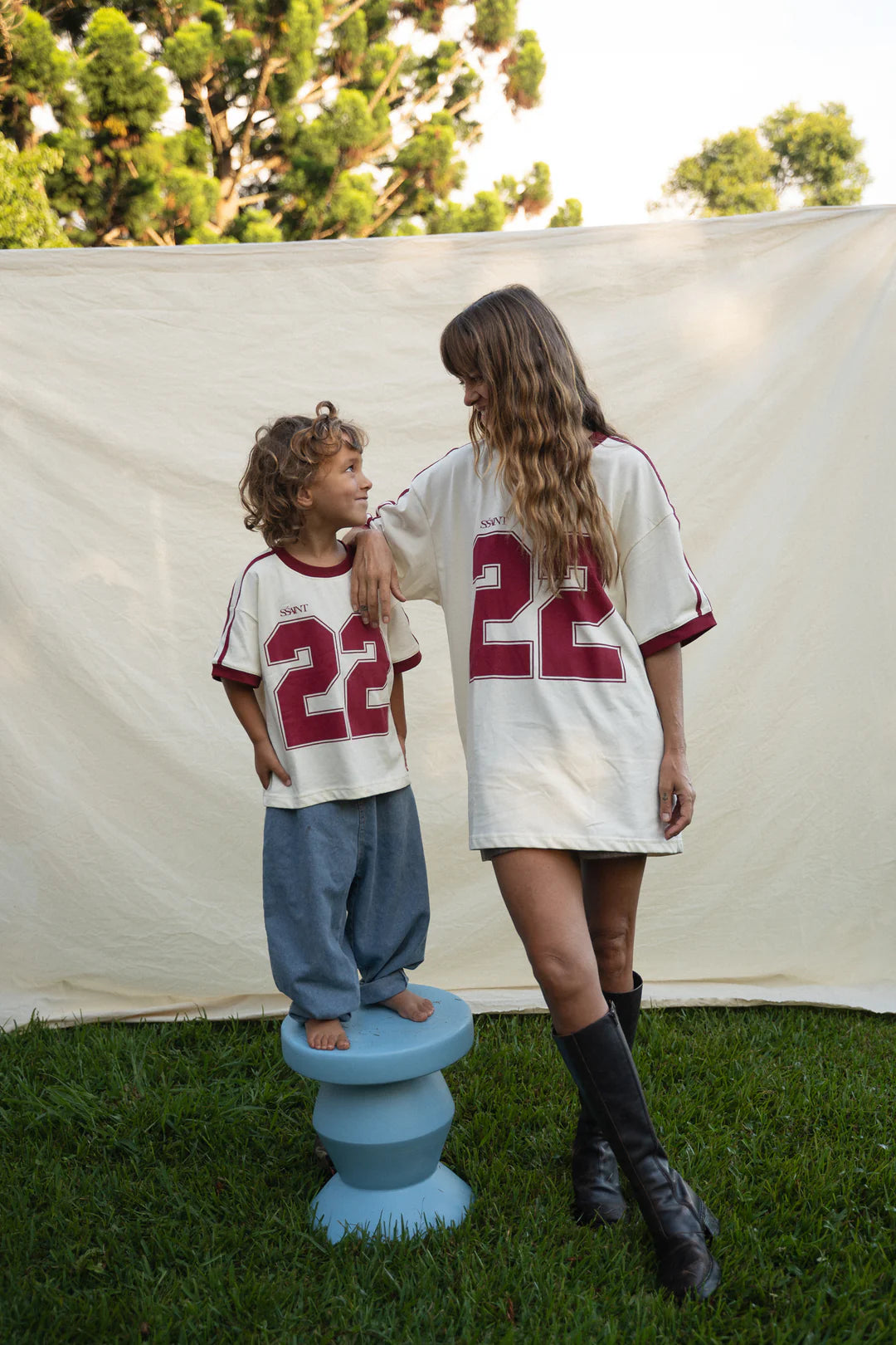 SSAINT - Kids/Youth Twenty Two Tee - Cherry
