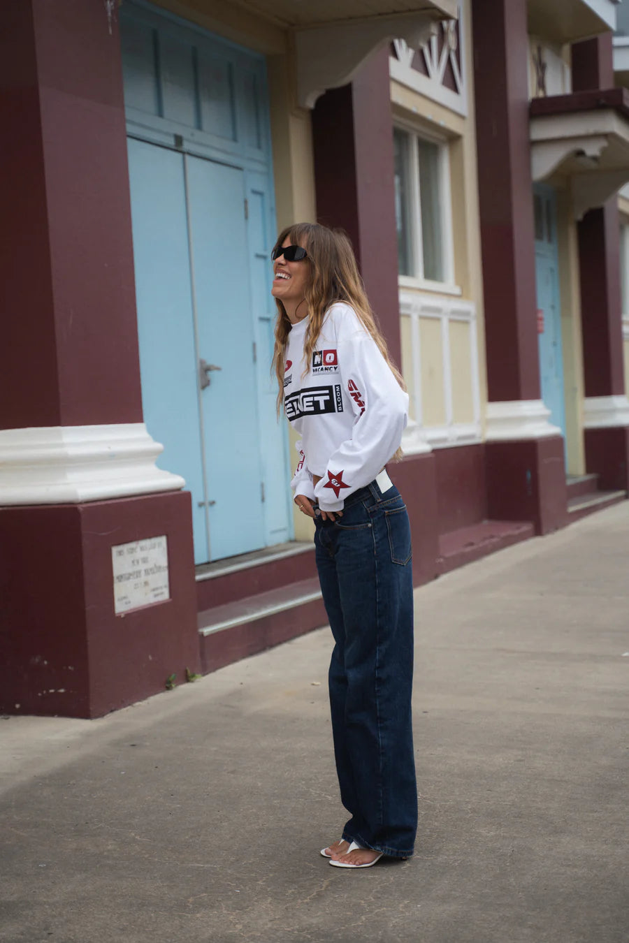 SSAINT - Signature Moto Tee - White