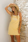 Cracker Day Club - Any Day Racer Dress - Yellow