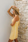 Cracker Day Club - Any Day Racer Dress - Yellow
