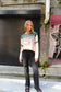 BACK IN STOCK JULY Asha LS Tee - Chalk Mutli