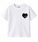 SSAINT - Kids Heart Tee - Black