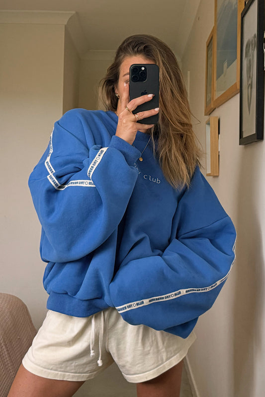 Cloud Racer Sweater - Blue