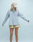 Wishlist - Washed Denim Button-Up Shacket