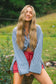CDC - Classic Check Shirt - Cobalt