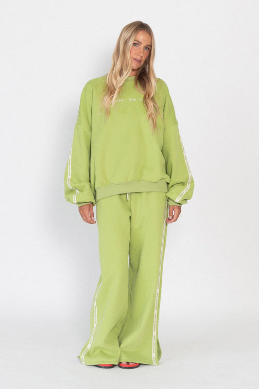 CDC - Cloud Racer Sweater - Honeydew