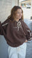 Cloud Racer Hoodie - Chocolate