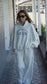 Cloud Quarter Zip Sweater - Grey Marle