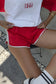 Retro Shorts - Red