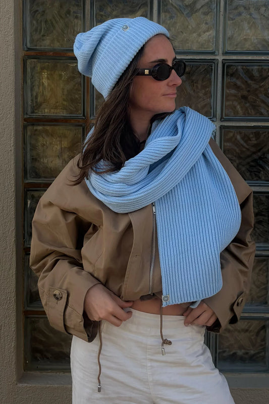 CDC - Spiral Beanie - Sky Blue