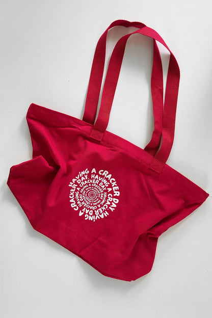 Cracker Day Club - Spiral Canvas Tote